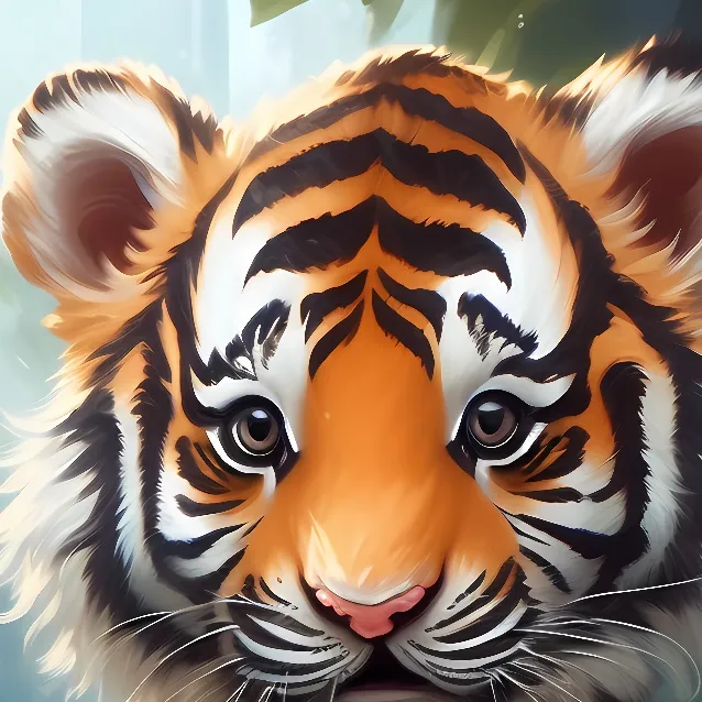 chat with ai character: baby tigers