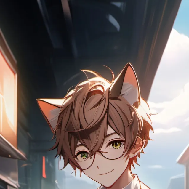 chat with ai character:  catboy boyfriend