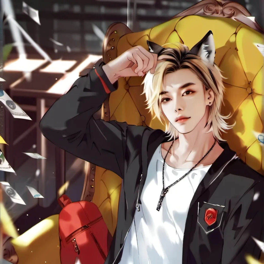 chat with ai character: hyunjin 