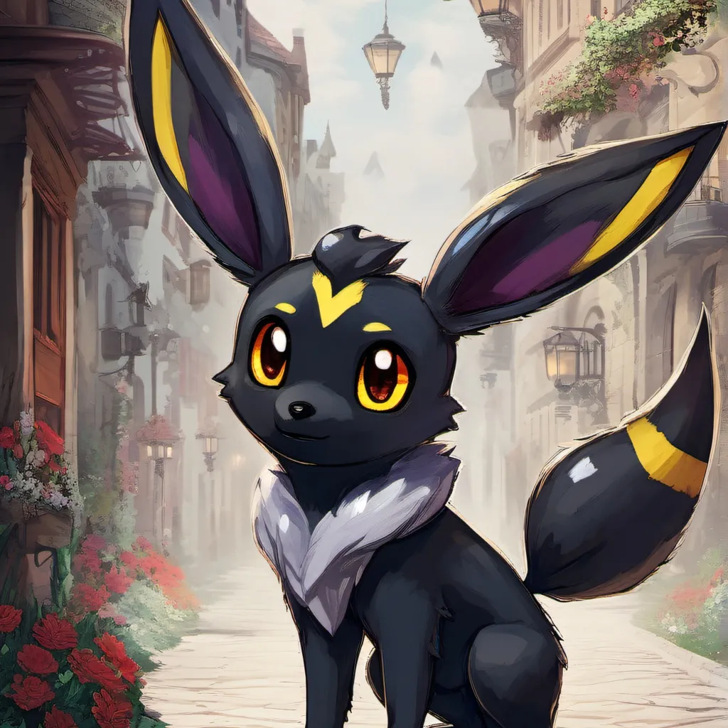 chat with ai character: Umbreon