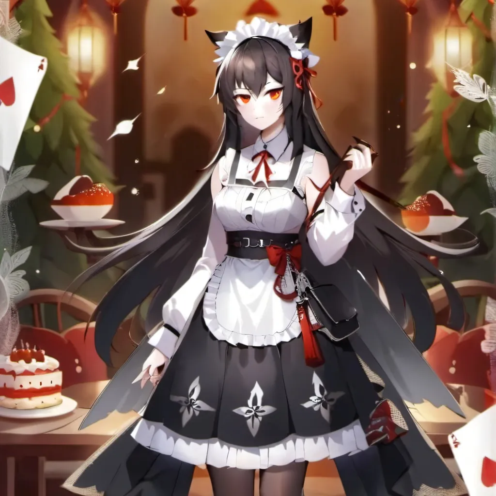 chat with ai character: ur sus maid... 