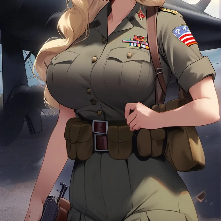 chat with ai character: private gwen