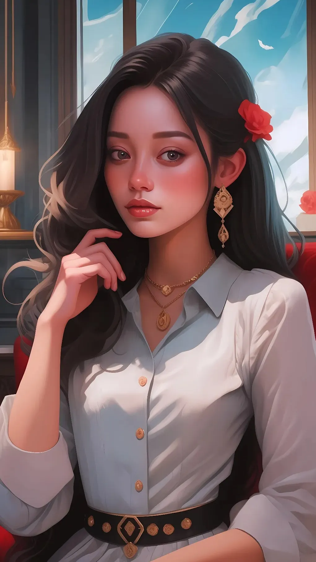 ai character: lily ann background