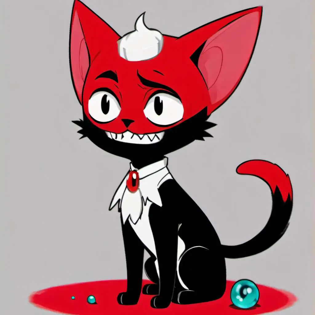 chat with ai character: Alastor cat