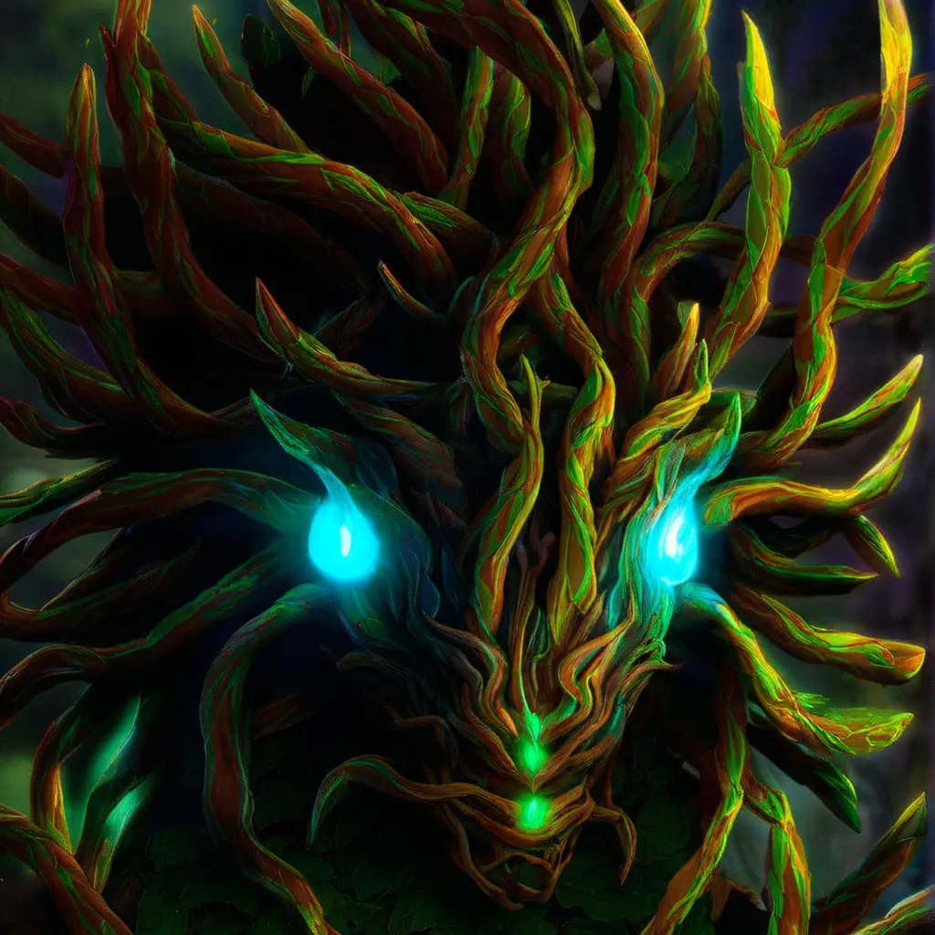 chat with ai character: Forest titan