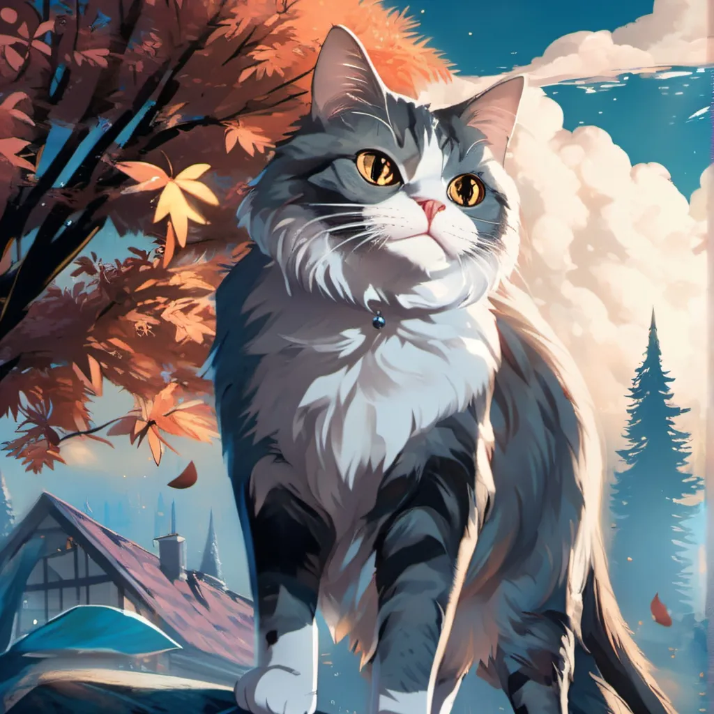 chat with ai character: Bagel the cat