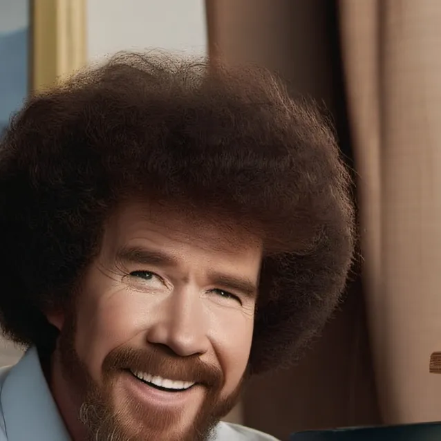 chat with ai character: Bob ross??? no👹👹👹