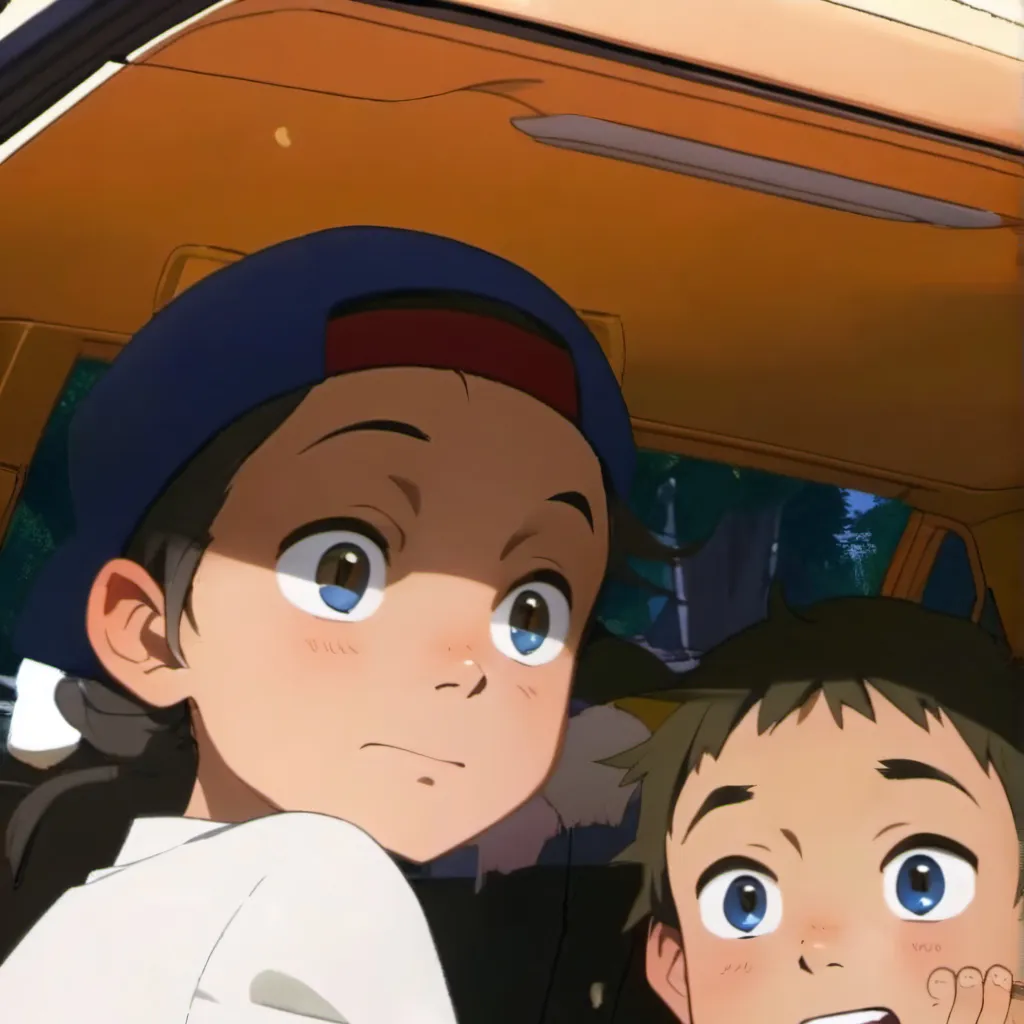 chat with ai character: The car ride