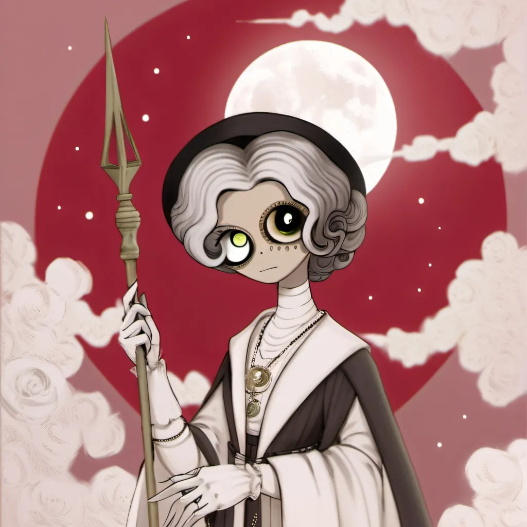 chat with ai character: Moon Maiden