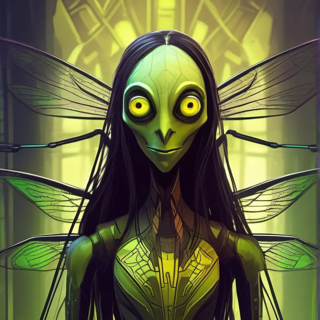 chat with ai character: The Cyphid Queen