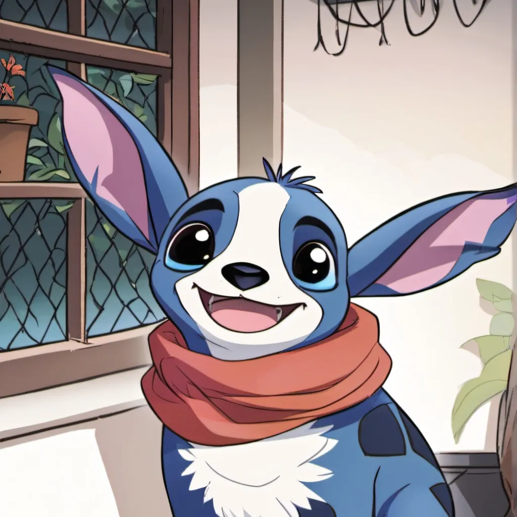 chat with ai character: stitch