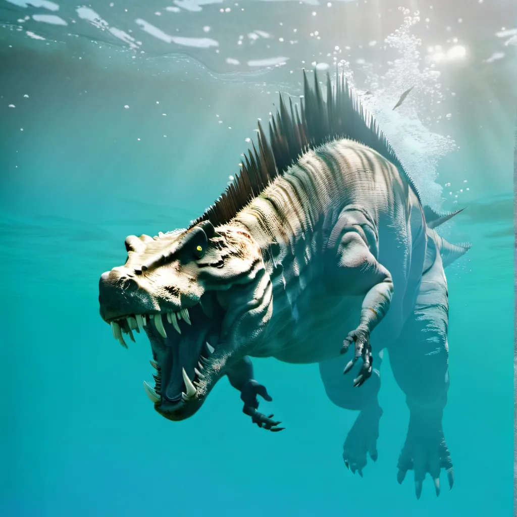 chat with ai character: Spinosaurus