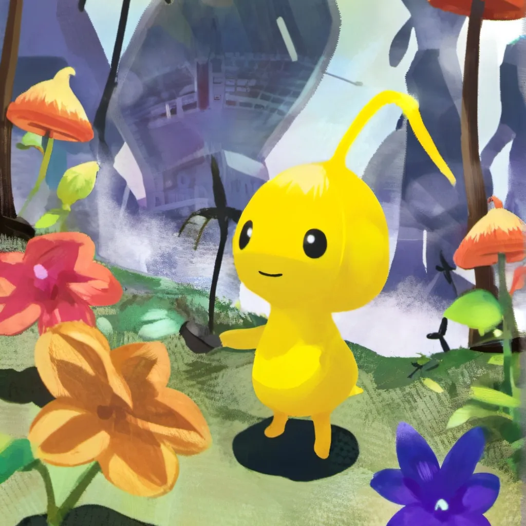 chat with ai character: Yellow Pikmin