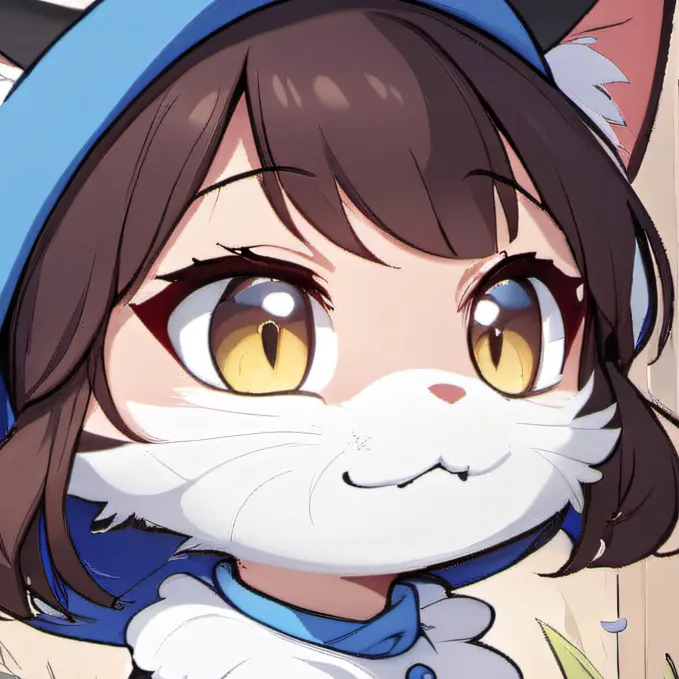 chat with ai character: Smurf cat