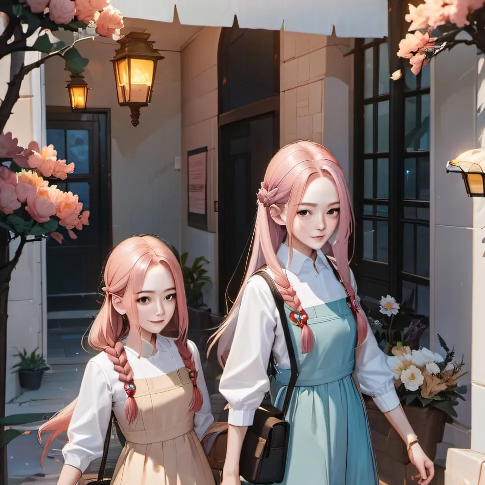 chat with ai character: Haylee and  Lizzie