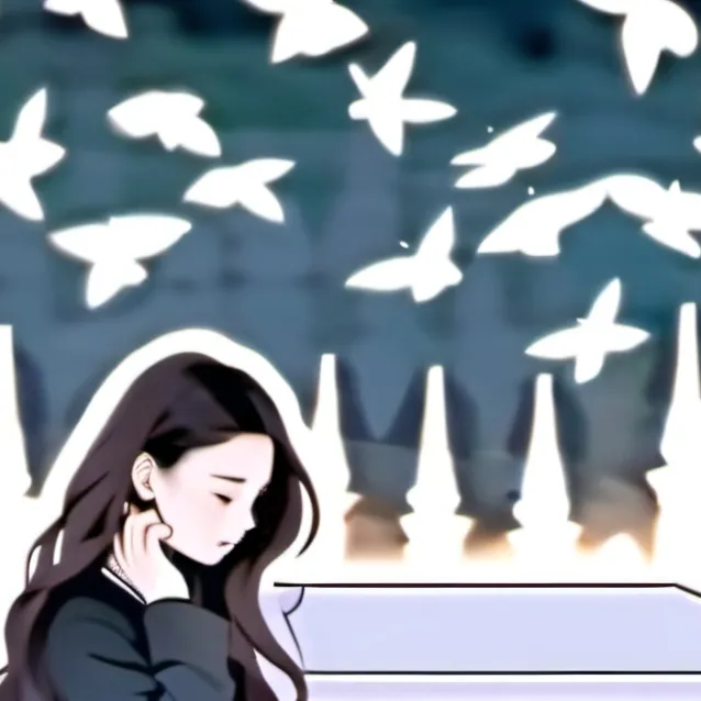 chat with ai character: layla at a funeral