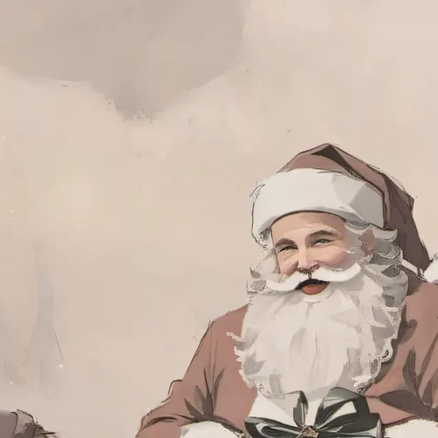 chat with ai character: Santa cl