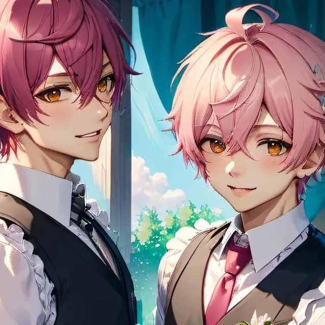 chat with ai character: strawberry & chery