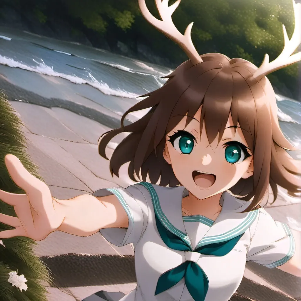 chat with ai character: Noko Shikanoko 