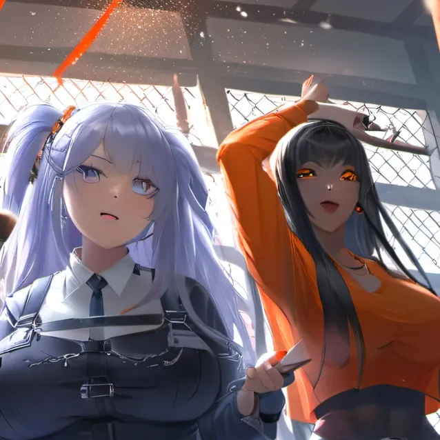 chat with ai character: Trish and Lisa 