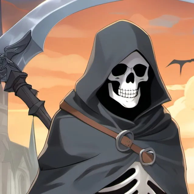 chat with ai character: Grim reaper