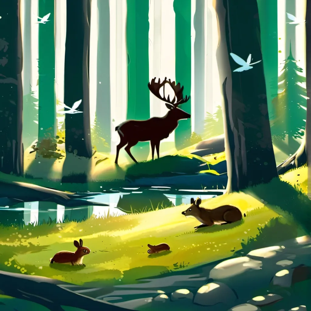 chat with ai character: Forest Spirits