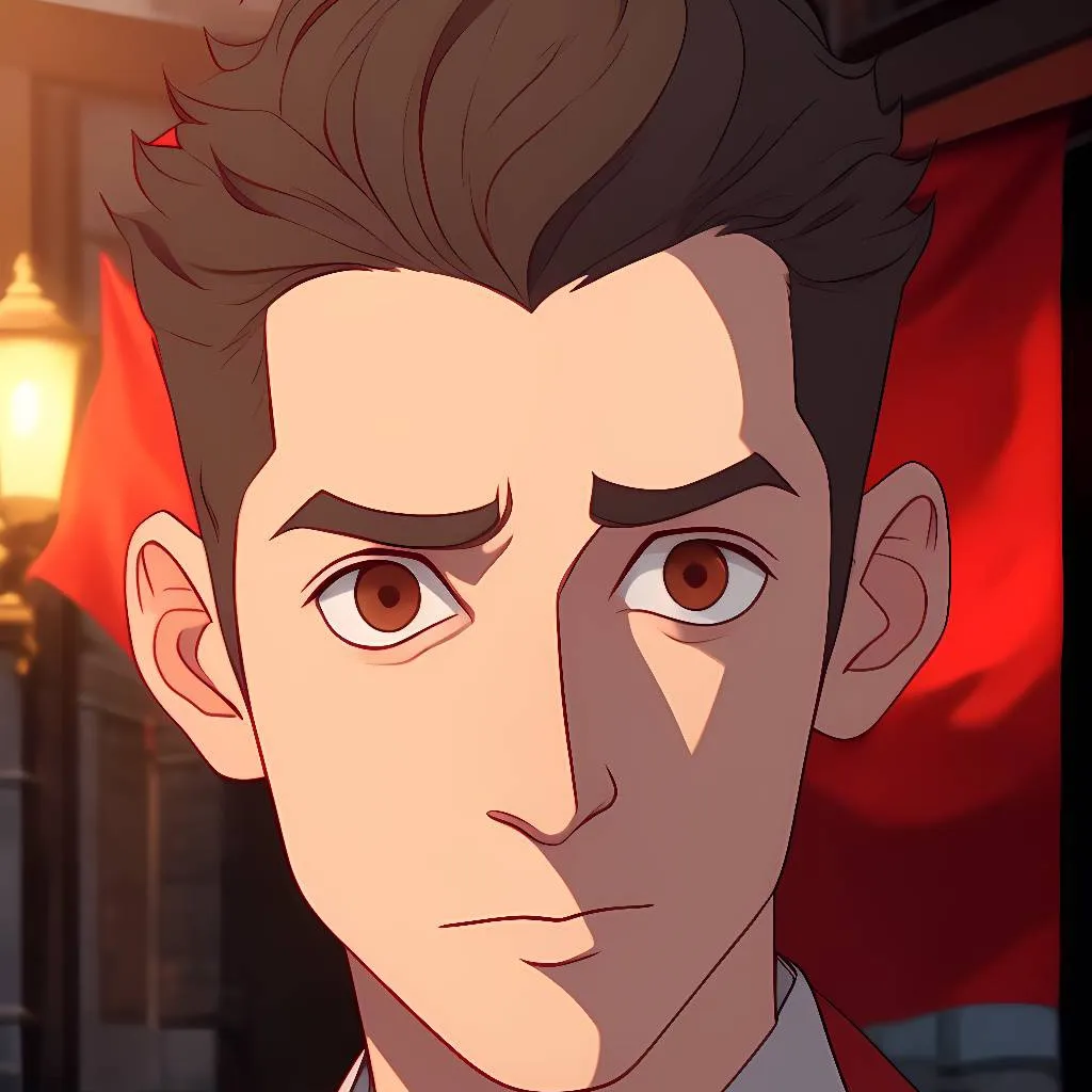 chat with ai character: the Red Flags guy