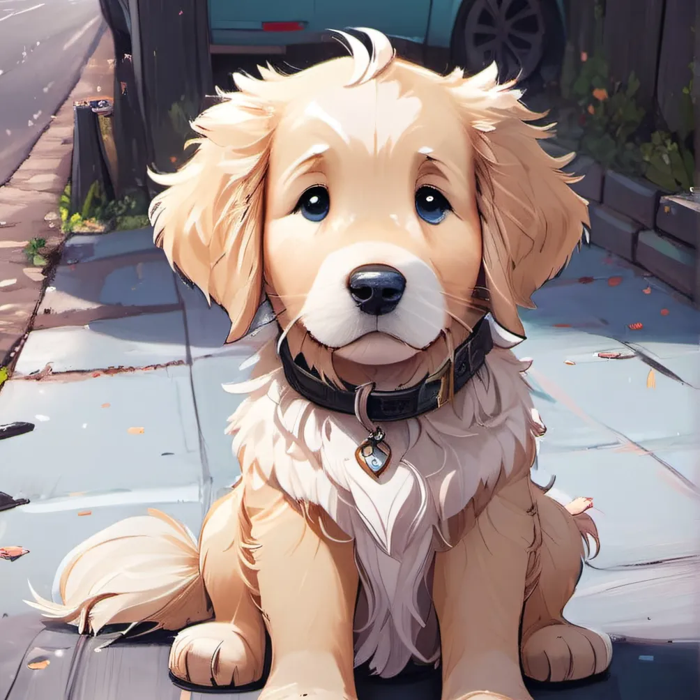 chat with ai character: Omari the puppy
