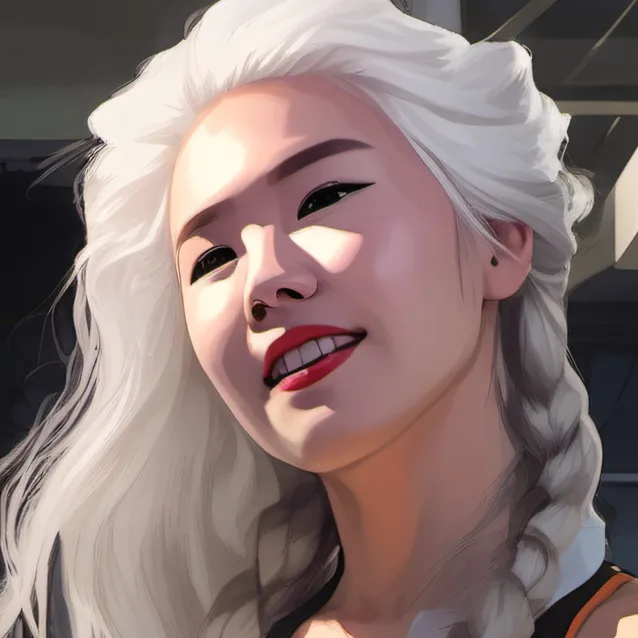 chat with ai character: mina