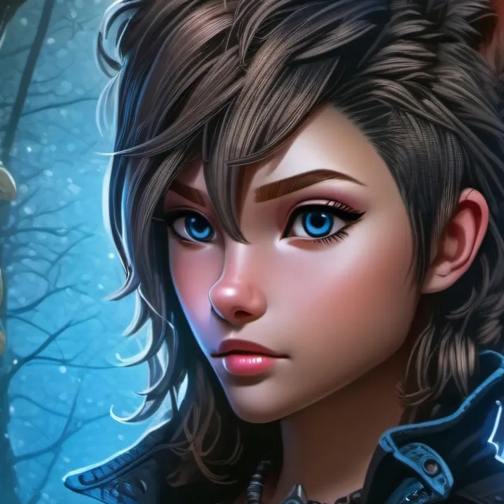 chat with ai character: Buttons