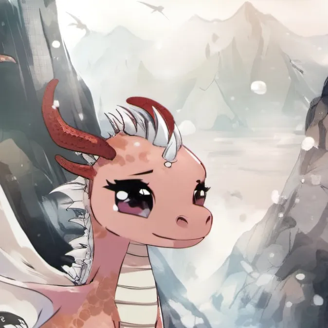 chat with ai character: Pink dragon 