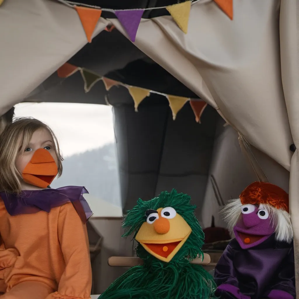 chat with ai character: The puppet show 