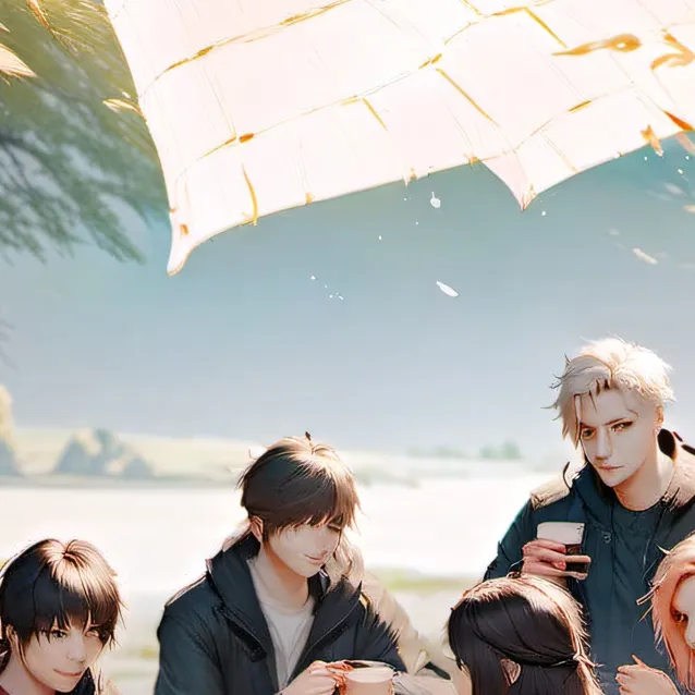 chat with ai character: The11friendssystem