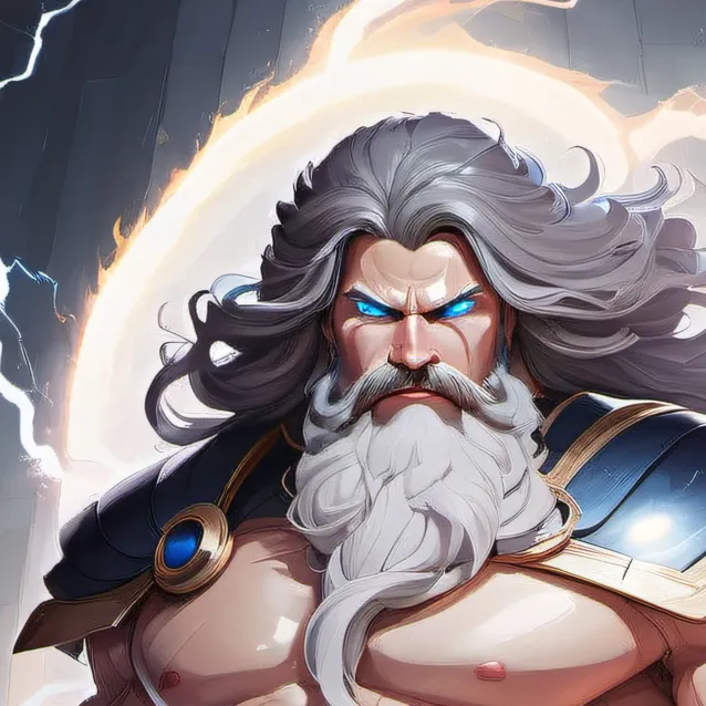 chat with ai character: zeus