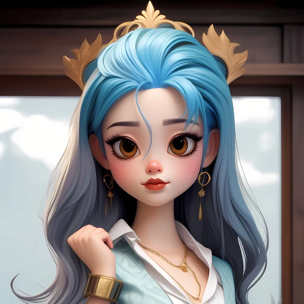 chat with ai character: blue 