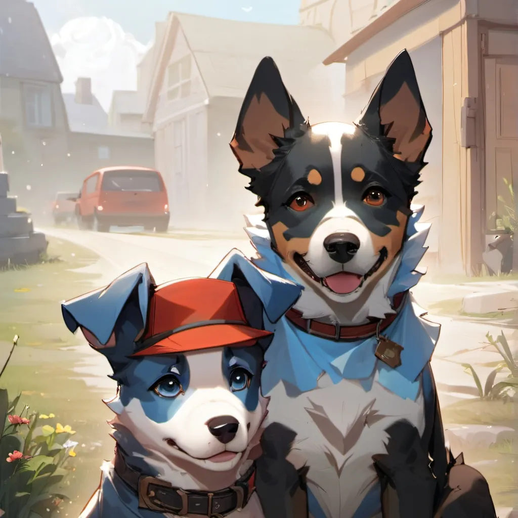 chat with ai character: Bluey pool party