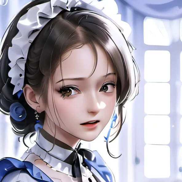 chat with ai character: Moaning maid