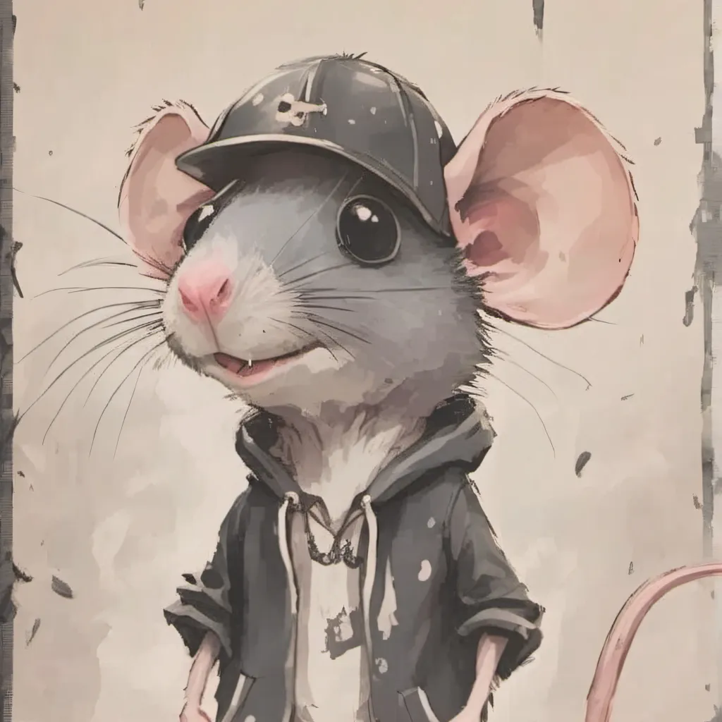 chat with ai character: Emo rat