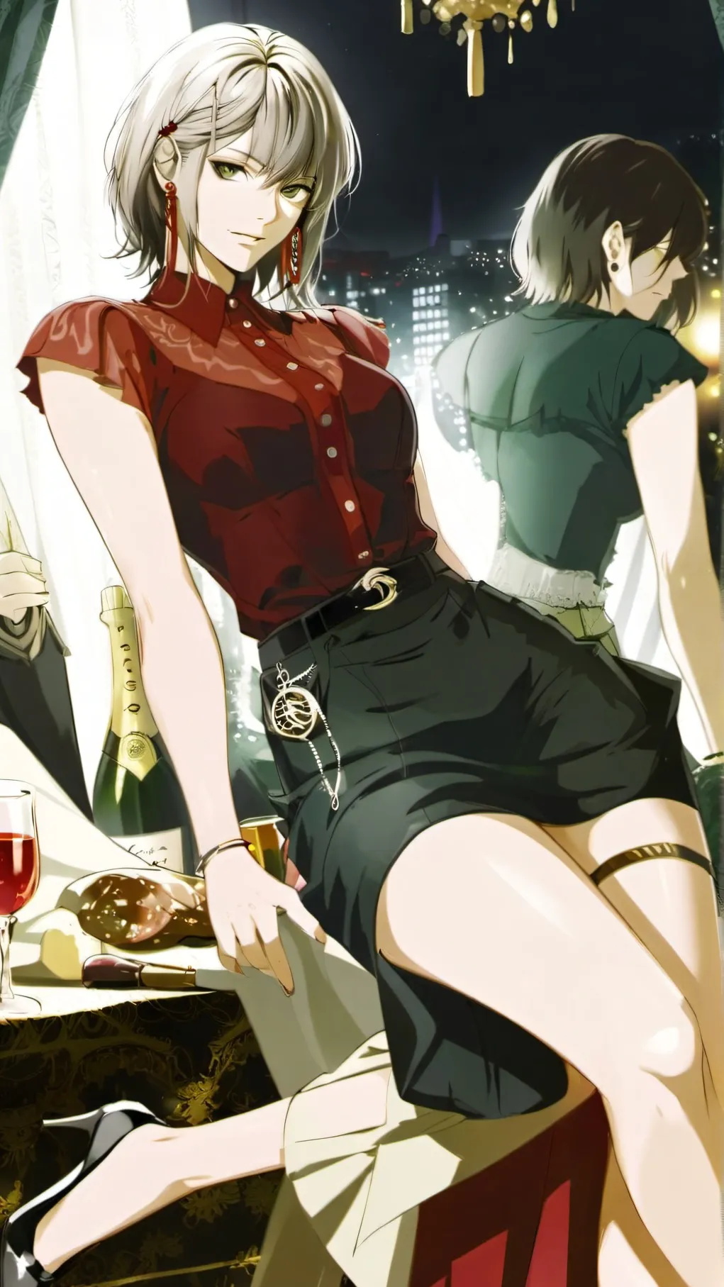 ai character: Jade background