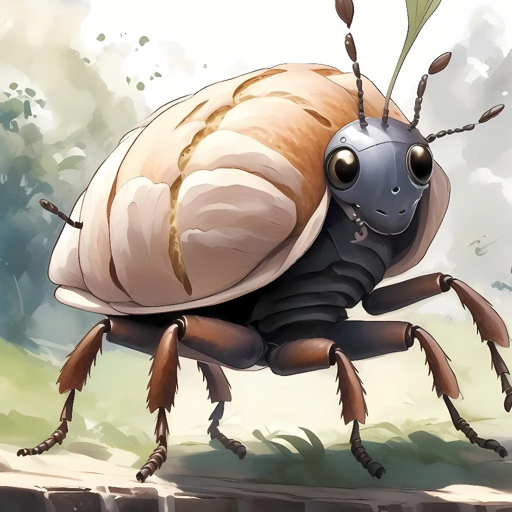 chat with ai character: bread bug