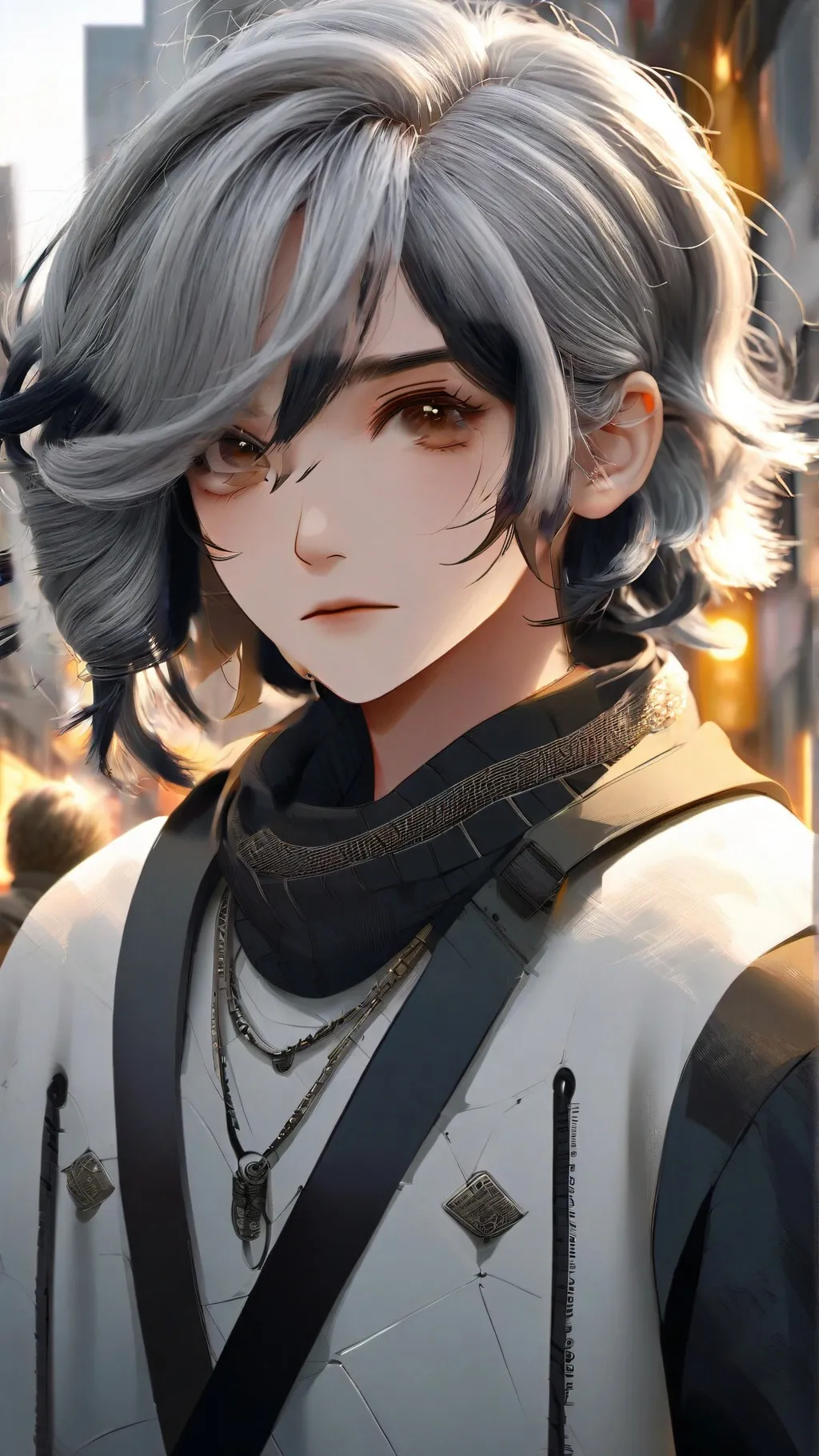 ai character: Minda & Ennard background