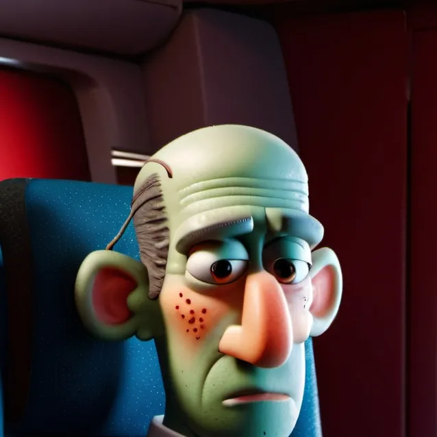 chat with ai character: Squidward