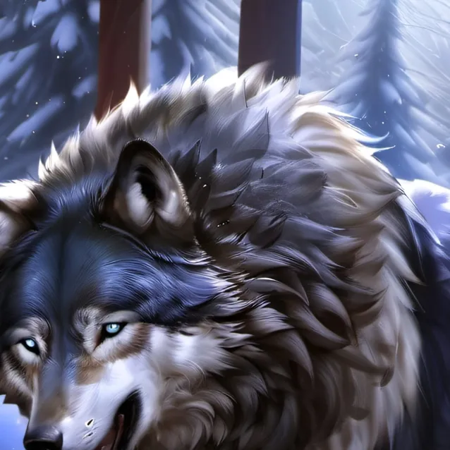 chat with ai character: Wolfie