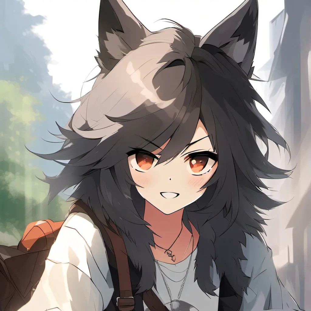 chat with ai character: Lorri (half wolf)