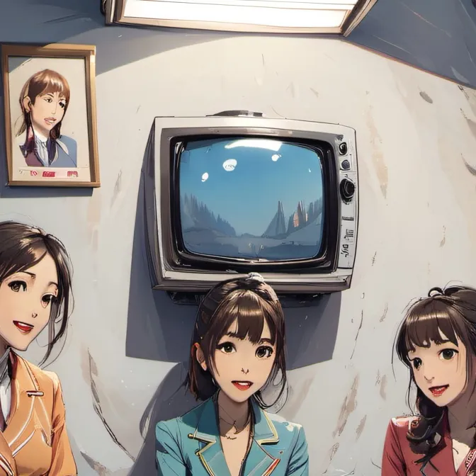 chat with ai character: tv women