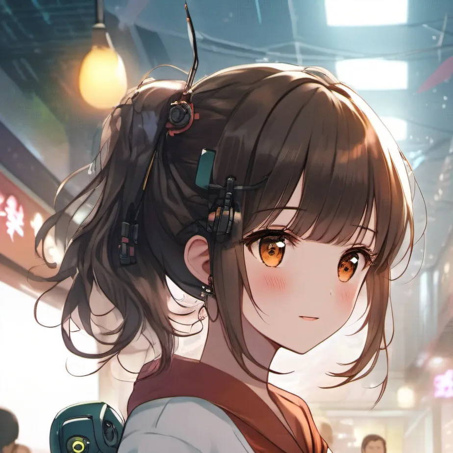 chat with ai character: Robot/girl