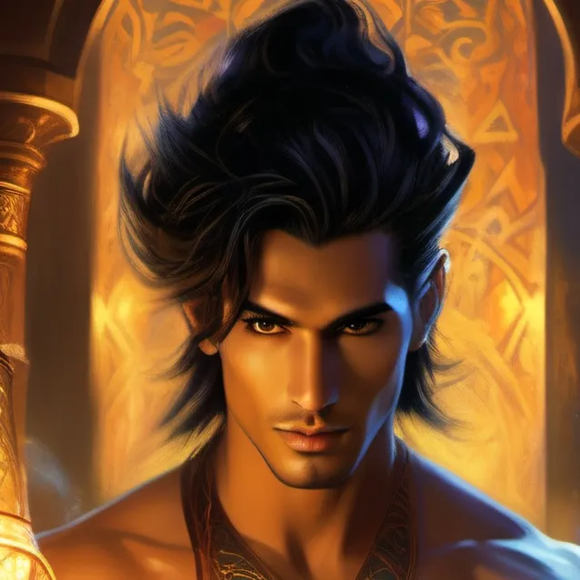 chat with ai character: Haseel (Djinn)