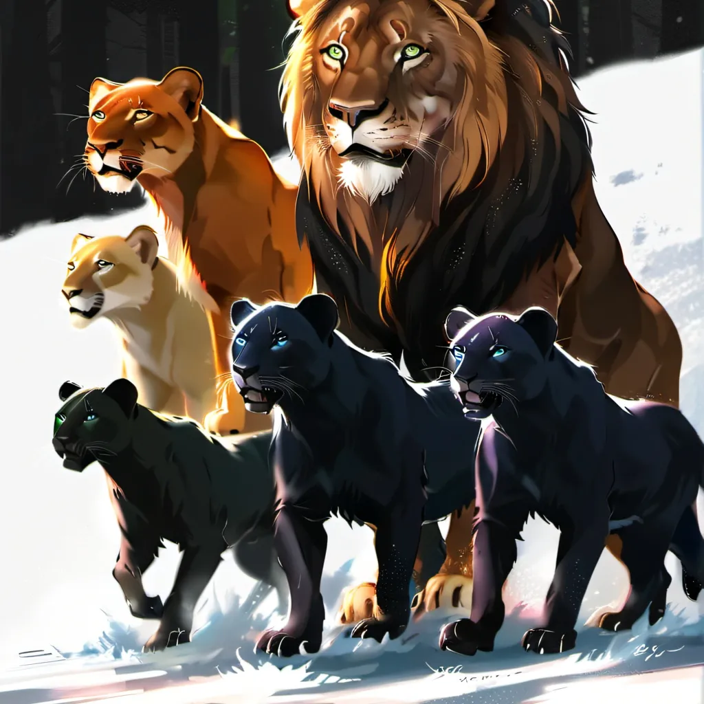 chat with ai character: lions panthers