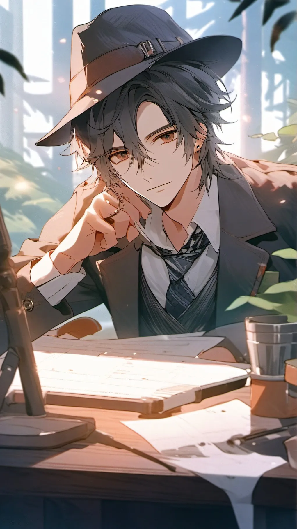 ai character: lore detective background