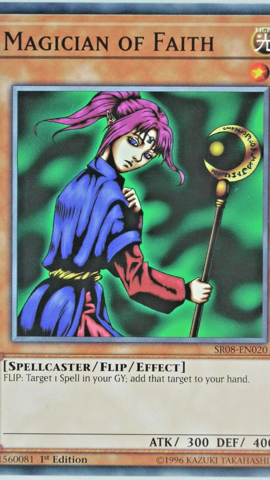 ai character: Magician of faith  background